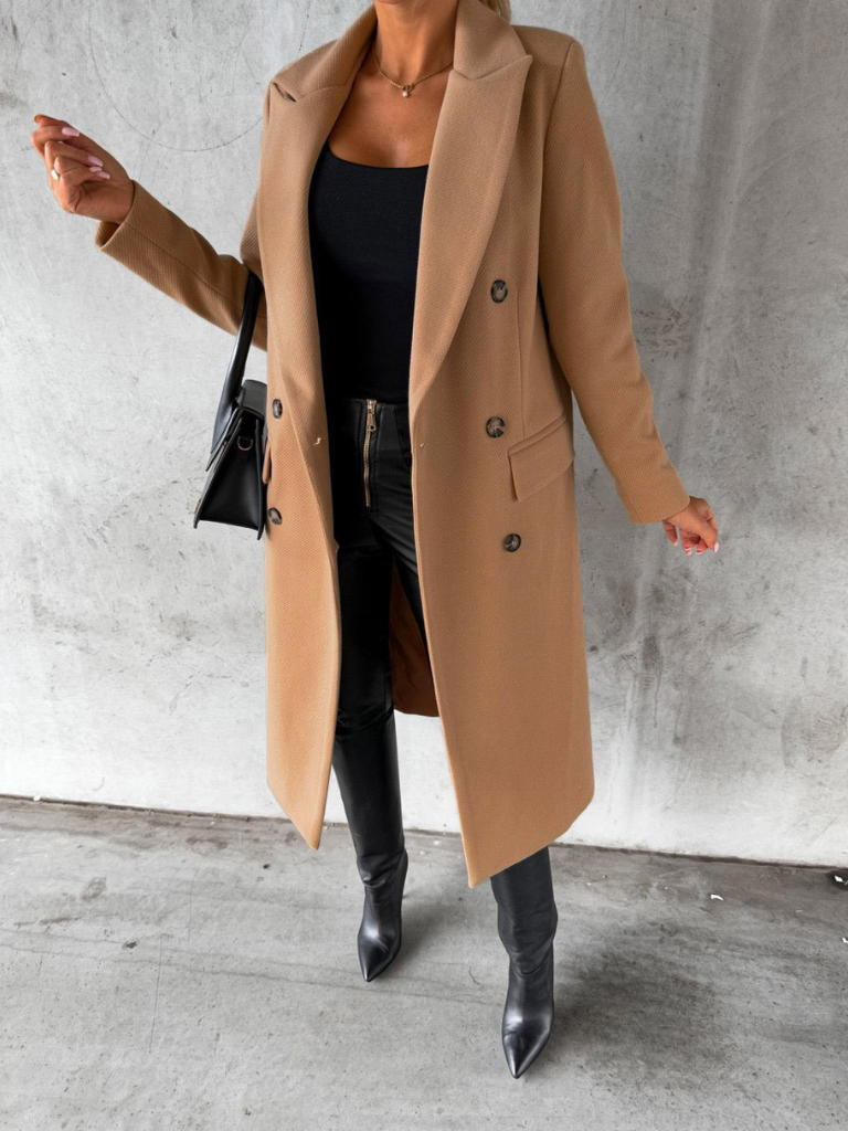 JULIA DOUBLE-BREASTED COAT