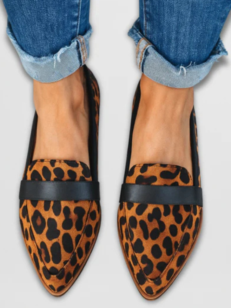 RHEA SUEDE FLATS