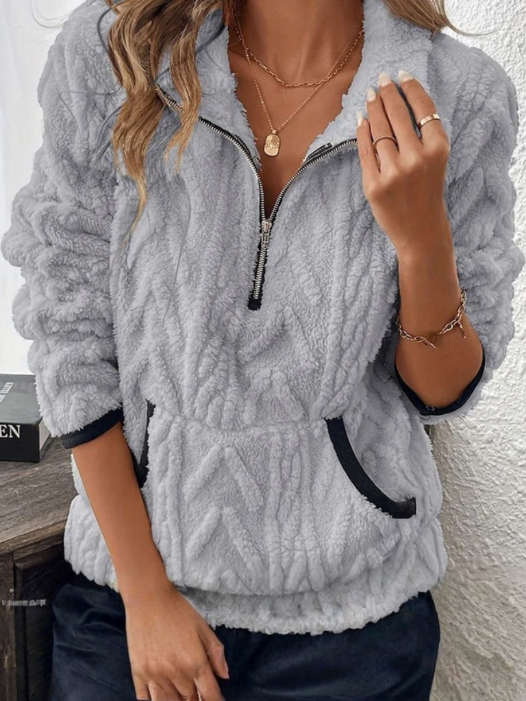 EIRA PLUSH HALF ZIP