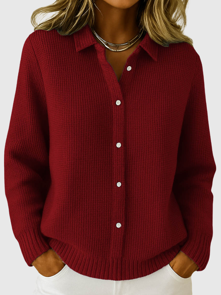 ELAIRE CLASSIC KNIT CARDIGAN