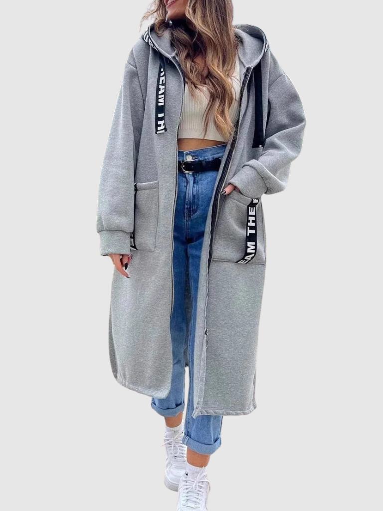 ELARA LONGLINE COZY HOODIE
