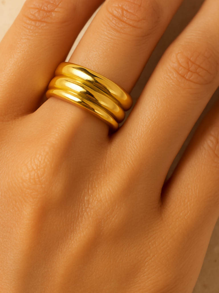 VALEEN ELEGANCE TRIO RING
