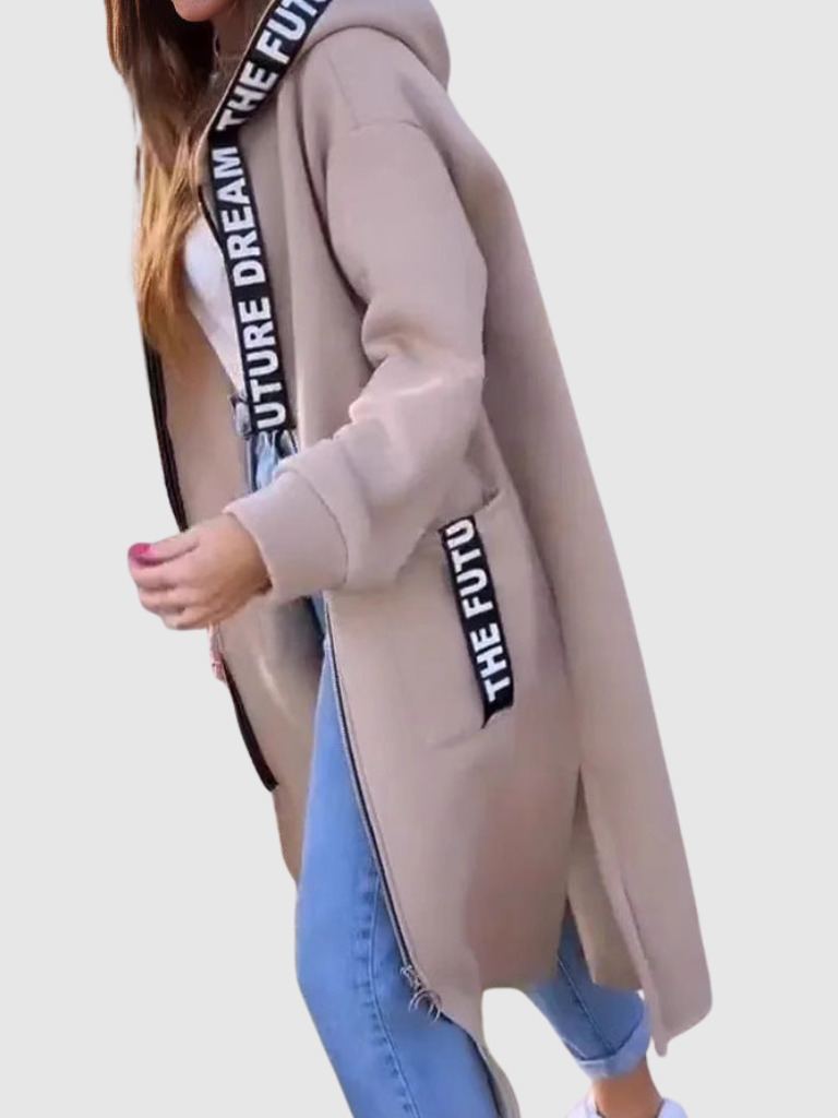 ELARA LONGLINE COZY HOODIE