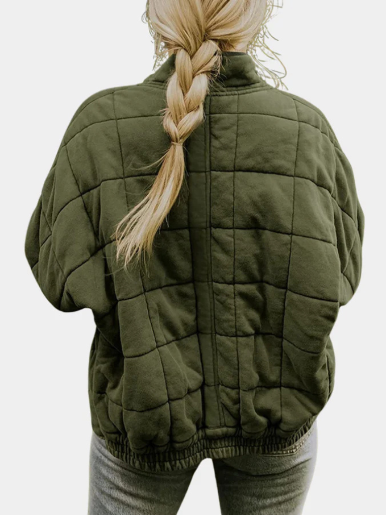 ALEXIS QUILTED BOMBER