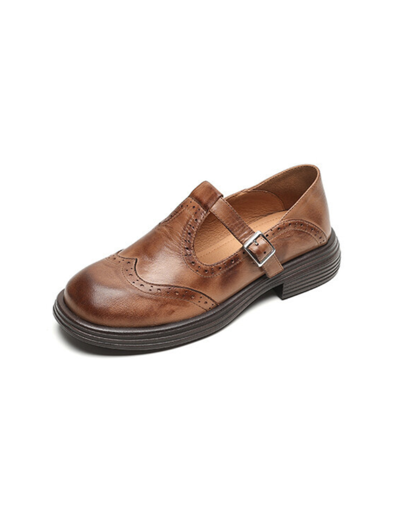 LARA VINTAGE MARY JANE FLATS