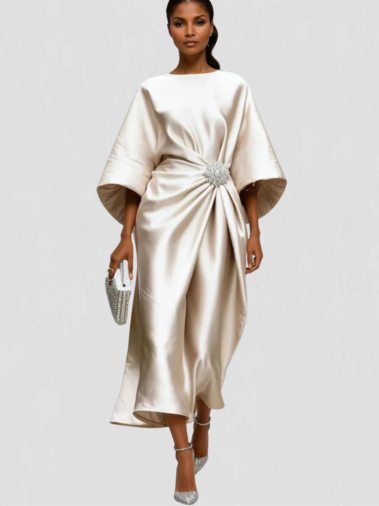 MARIS SATIN ELEGANCE DRESS