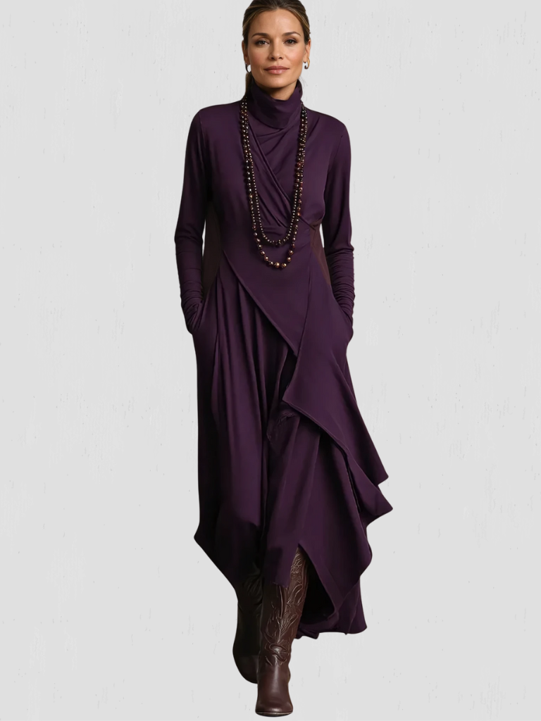 CLEMENTINE CASCADE DRESS