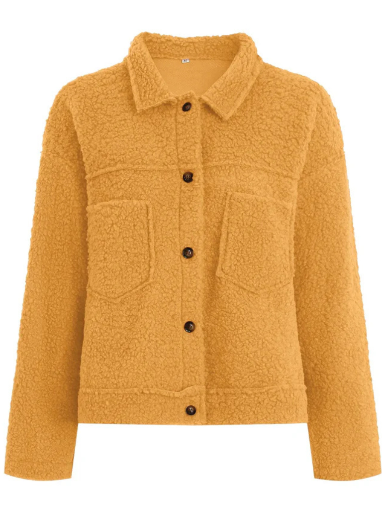 SANDRA COZY SHERPA JACKET