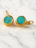 ELSA VINTAGE TURQUOISE EARRINGS