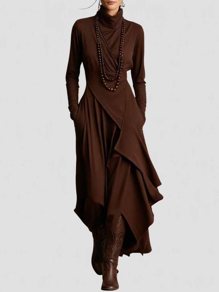 CLEMENTINE CASCADE DRESS