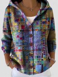 ELLYN HOODED KNIT CARDIGAN